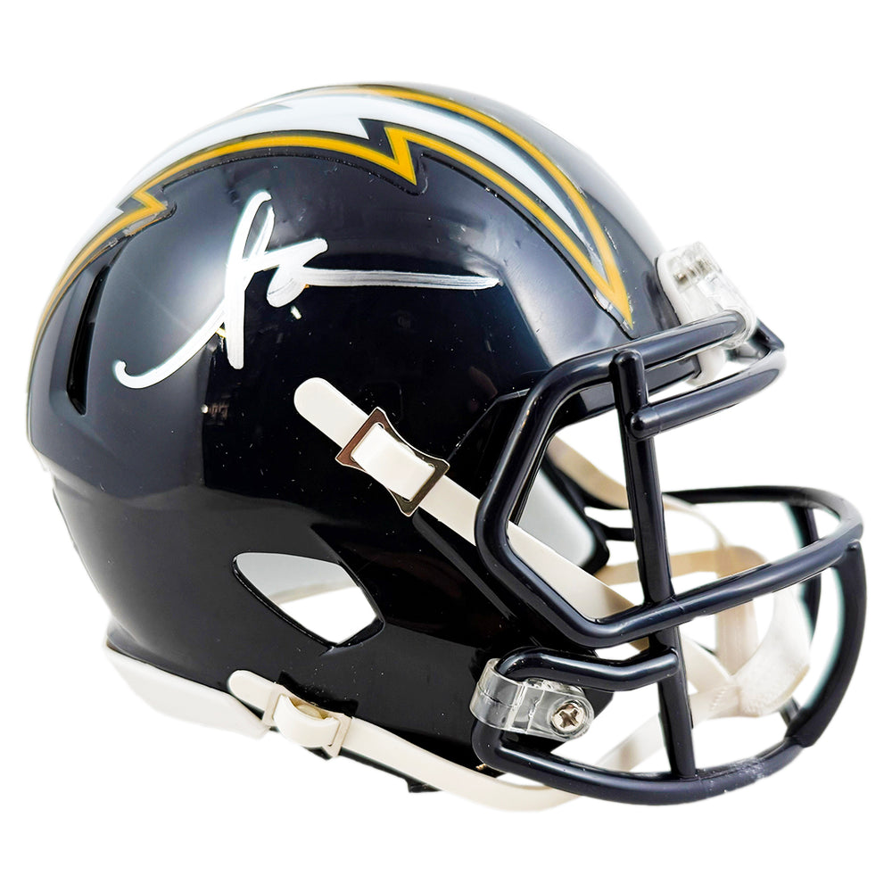 Anthony Miller Signed San Diego Chargers Throwback 88-06 Speed Mini Football Helmet (JSA)