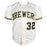 Jacob Misiorowski Signed Milwaukee Cream Baseball Jersey (JSA)