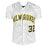 Jacob Misiorowski Signed Milwaukee Pinstripe Baseball Jersey (JSA)