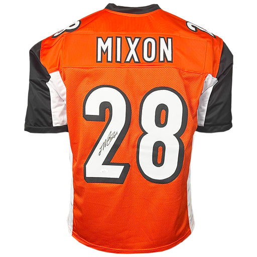 Joe Mixon Signed Cincinnati Vapor Limited Orange Football Jersey (JSA)