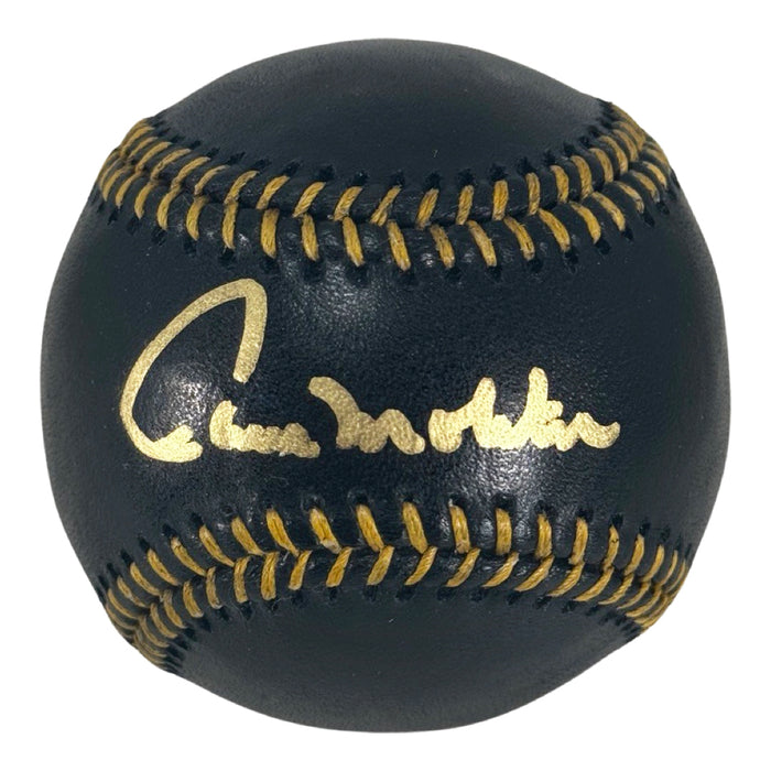 Paul Molitor Signed Rawlings Official MLB Black & Gold Baseball (Beckett)