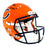 Kyle Monangai Signed Chicago Bears Speed Full-Size Replica Orange Football Helmet (JSA)