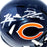 Kyle Monangai and D'Andre Swift Signed Chicago Bears Speed Mini Football Helmet (JSA)