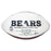 DJ Moore Signed Chicago Bears Official NFL Team Logo Football (Beckett)