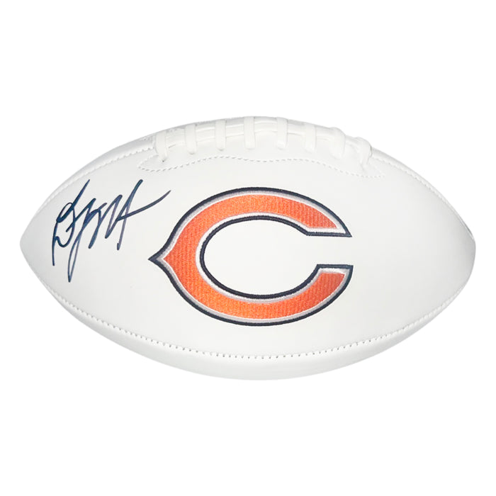 DJ Moore Signed Chicago Bears Official NFL Team Logo Football (Beckett)