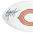 DJ Moore Signed Chicago Bears Official NFL Team Logo Football (Beckett)