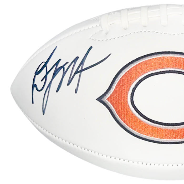 DJ Moore Signed Chicago Bears Official NFL Team Logo Football (Beckett)