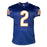 DJ Moore Signed Chicago Navy Game Style Football Jersey (JSA)