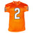 DJ Moore Signed Chicago Orange Game Style Football Jersey (JSA)