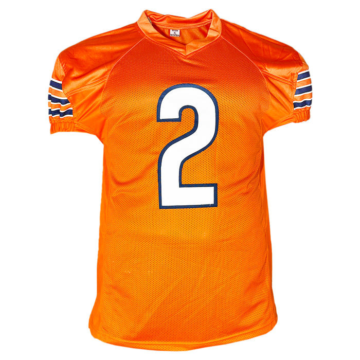 DJ Moore Signed Chicago Orange Game Style Football Jersey (JSA)