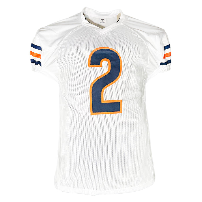 DJ Moore Signed Chicago White Game Style Football Jersey (JSA)