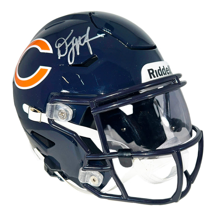DJ Moore Signed Chicago Bears Midi SpeedFlex Football Helmet (JSA)
