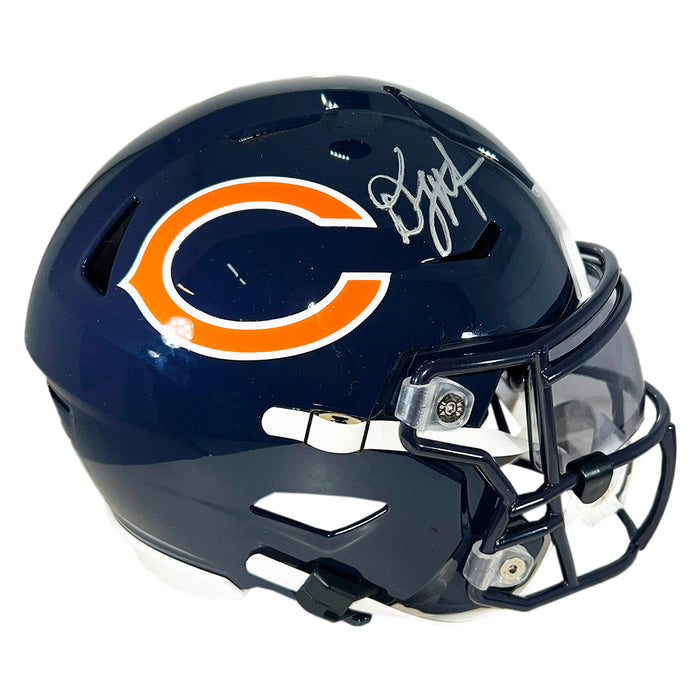 DJ Moore Signed Chicago Bears Midi SpeedFlex Football Helmet (JSA)