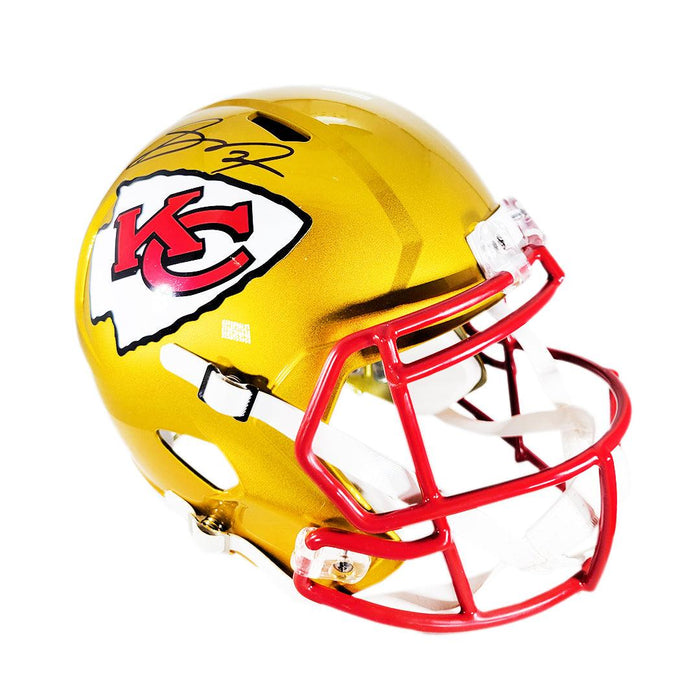 Skyy Moore Signed Kansas City Chiefs Flash Speed Full-Size Replica Football Helmet (JSA) - RSA