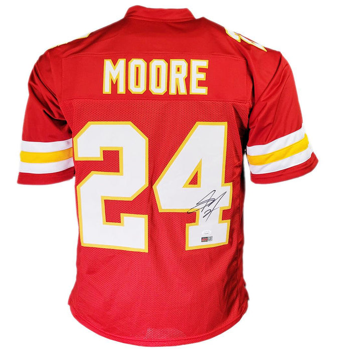 Skyy Moore Signed Kansas City Red Football Jersey (JSA) - RSA