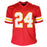 Skyy Moore Signed Kansas City Red Football Jersey (JSA) - RSA