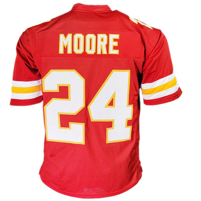 Skyy Moore Unsigned Kansas City Red Large Football Jersey