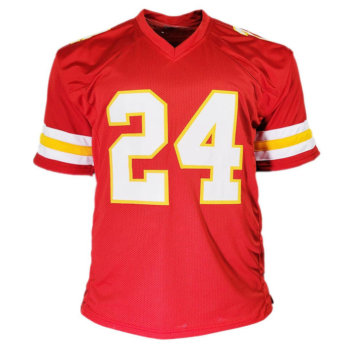 Skyy Moore Unsigned Kansas City Red Large Football Jersey