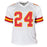 Skyy Moore Unsigned Kansas City White Football Jersey