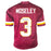 Mark Moseley Signed 82 MVP Inscription Washington Maroon Football Jersey (Beckett)