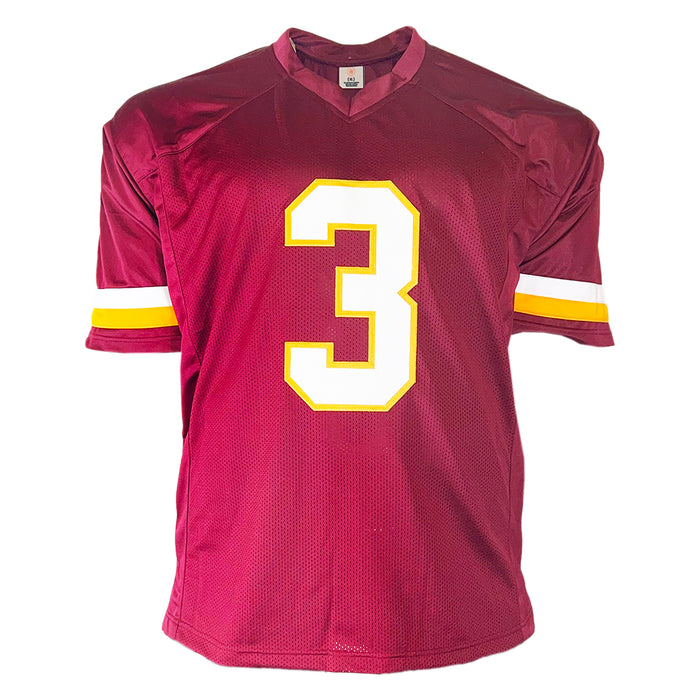 Mark Moseley Signed 82 MVP Inscription Washington Maroon Football Jersey (Beckett)