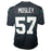 CJ Mosley Signed New York Black Football Jersey (JSA)