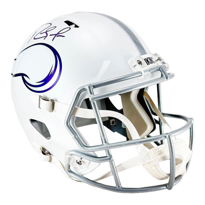 Randy Moss Signed Minnesota Vikings Speed 2024 Full-Size Replica Football Helmet (Beckett)