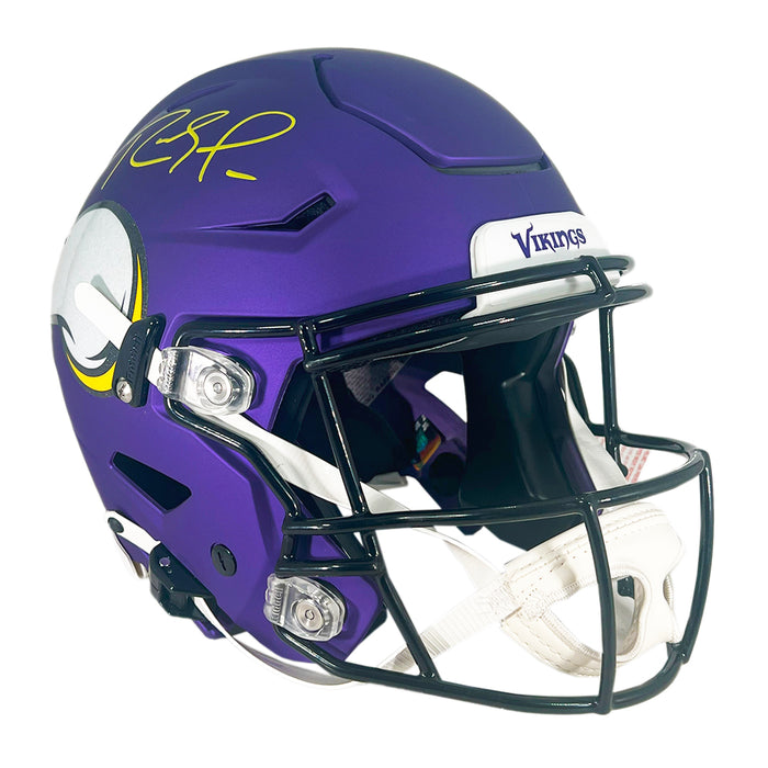Randy Moss Signed Minnesota Vikings Authentic SpeedFlex Full-Size Football Helmet (Beckett)