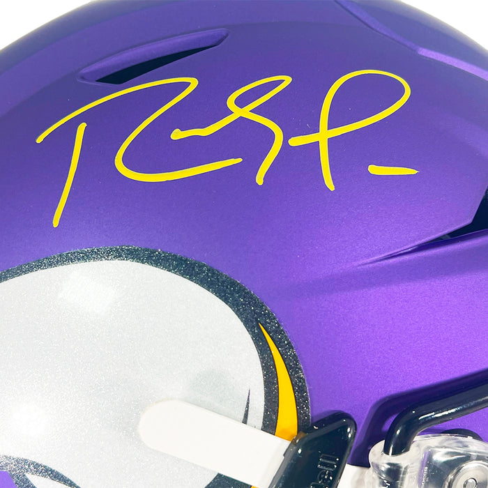 Randy Moss Signed Minnesota Vikings Authentic SpeedFlex Full-Size Football Helmet (Beckett)