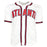 Dale Murphy Signed NL MVP 82,83 Inscription Atlanta White Modern Baseball Jersey (Beckett) - RSA