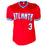 Dale Murphy Signed Blue Ink Atlanta Red Throwback Baseball Jersey (JSA)