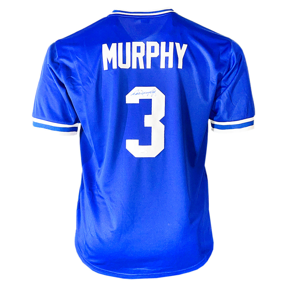 Dale Murphy Signed Blue Ink Atlanta Royal Blue Baseball Jersey (JSA)