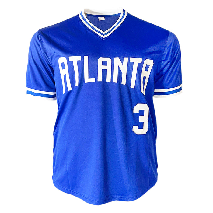 Dale Murphy Signed Blue Ink Atlanta Royal Blue Baseball Jersey (JSA)