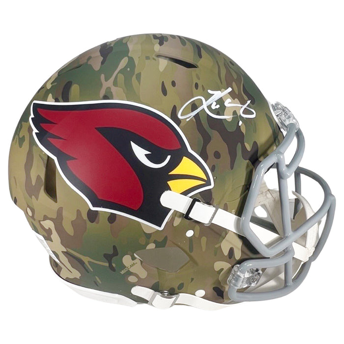 Kyler Murray Signed Arizona Cardinals Camo Authentic Speed Full-Size Football Helmet (Beckett)