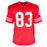 Renaldo Nehemiah Signed San Francisco Red Football Jersey (JSA)