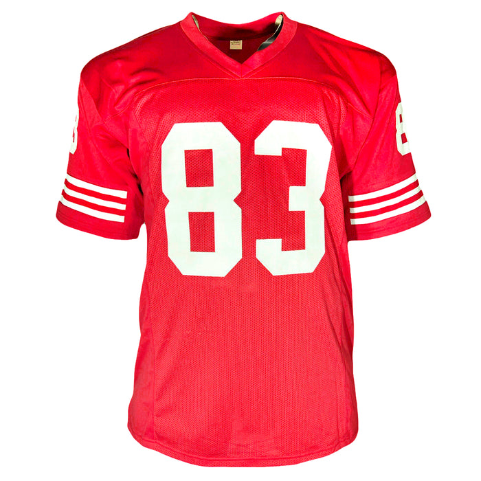 Renaldo Nehemiah Signed San Francisco Red Football Jersey (JSA)