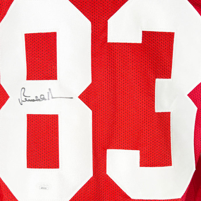 Renaldo Nehemiah Signed San Francisco Red Football Jersey (JSA)
