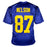 Jordy Nelson Signed Green Bay Navy Football Jersey (JSA)