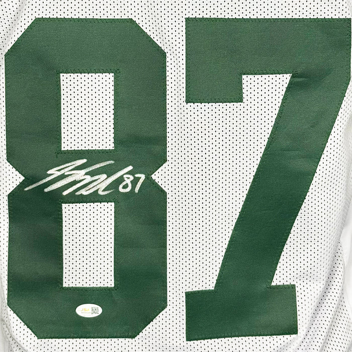 Jordy Nelson Signed Green Bay White Football Jersey (JSA)