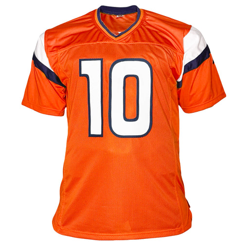 Bo Nix Signed Denver Orange Football Jersey (Beckett)