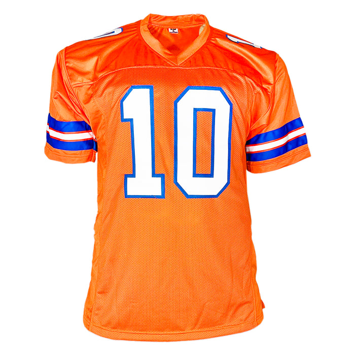 Bo Nix Signed Denver Orange Football Jersey (Beckett)