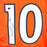 Bo Nix Signed Denver Orange Football Jersey (Beckett)