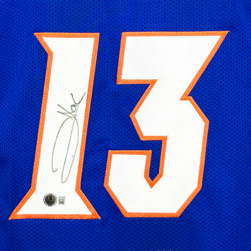 Joakim Noah Signed Florida College Blue Basketball Jersey (Beckett)