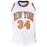 Charles Oakley Signed New York White Basketball Jersey (JSA)