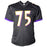 Jonathan Ogden Signed Baltimore Black Football Jersey (Beckett)