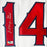Logan O'Hoppe Signed Go Halos Inscription Los Angeles White Baseball Jersey (Beckett)
