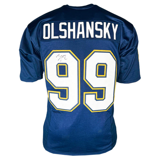 Igor Olshansky Signed San Diego Navy Football Jersey (JSA)