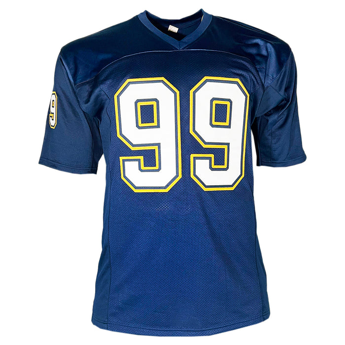 Igor Olshansky Signed San Diego Navy Football Jersey (JSA)
