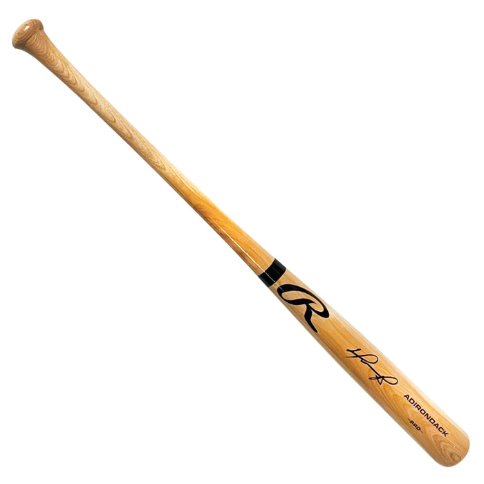 David Ortiz Signed Rawlings Blonde Baseball Bat (JSA)