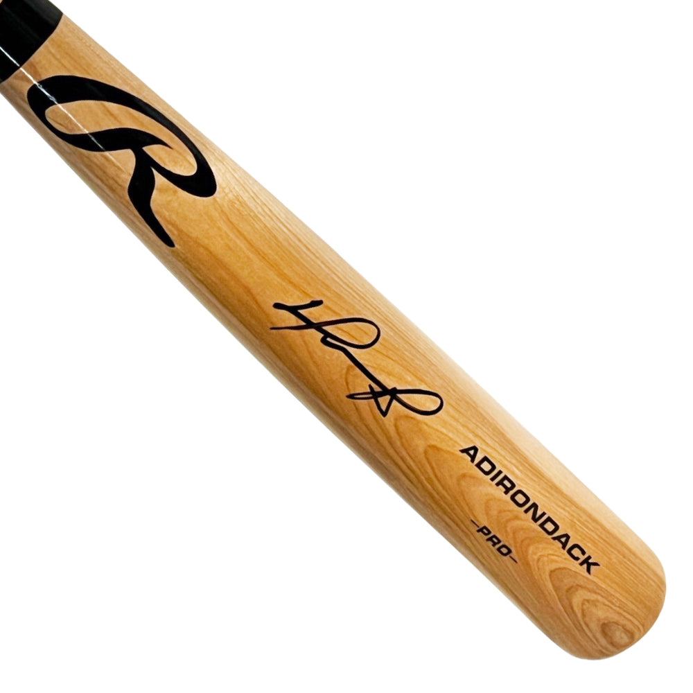 David Ortiz Signed Rawlings Blonde Baseball Bat (JSA)